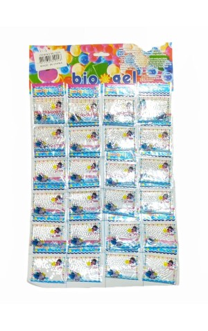 10) BOLA QUE CRESCE NA AGUA TRANSPARENTE CR/24